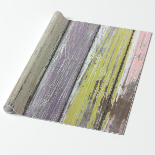 Shabby chic Wood Presentpapper