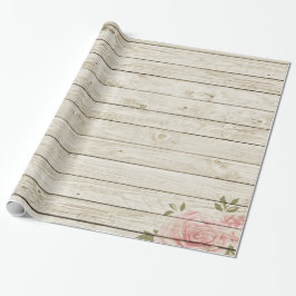 Shabby chic Wood Struktur Presentpapper