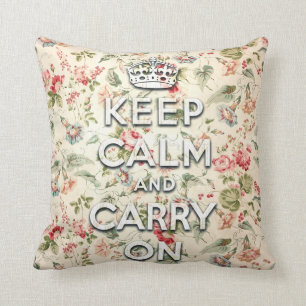 Shabby chicbehållalugn och bär på kudde