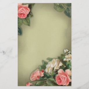 Shabby chicstilro brevpapper