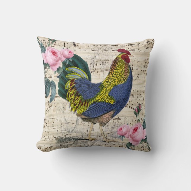 Shabby chictupp kudde (Framsida)