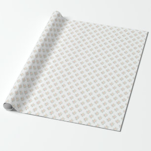 Shabby Delikate Petite Ro Blommigt Vår Gift Presentpapper