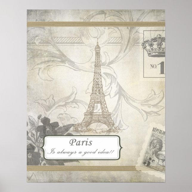 Shabby: Paris är alltid en Bra Idea Poster (Framsidan)