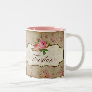 Shabby Ro Personlig mugg