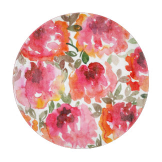 Shabby röd ros, sömlös mönster.