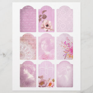 Shabby Rosa Junk Journal Inslag