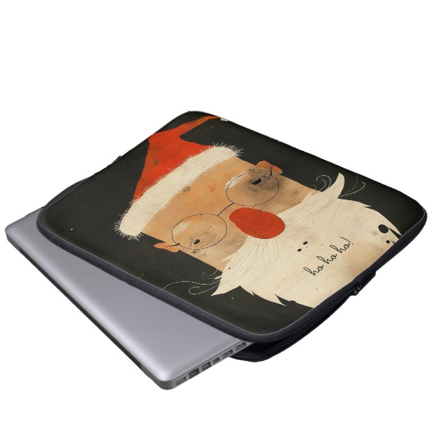 Shabby Santa Laptop Fodral (Framre botten)