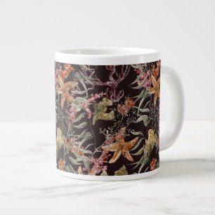 Shabby Sea Life Mönster Jumbo Mugg