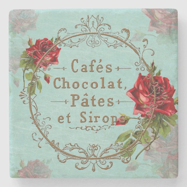 Shabby Vintage Ro - Underlägg (Framsidan)