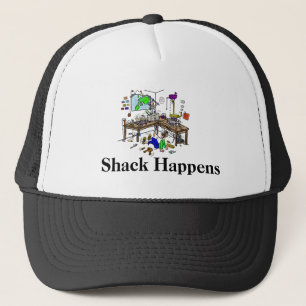 Shack händer Funny ham Radio Cap Truckerkeps