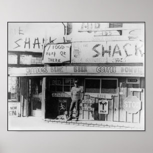 Shack, Playa del Rey 1972 Poster