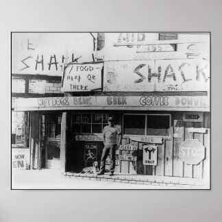 Shack, Playa del Rey 1972 Poster