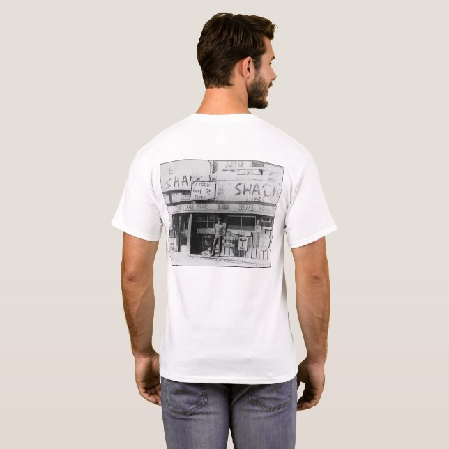 Shack, Playa del Rey 1972 Tee (Hel baksida)