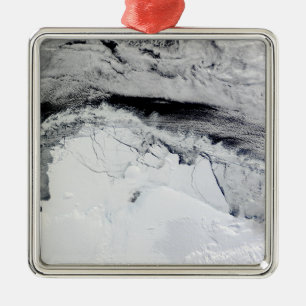 Shackleton Ice Shelf, Antarctica Julgransprydnad Metall