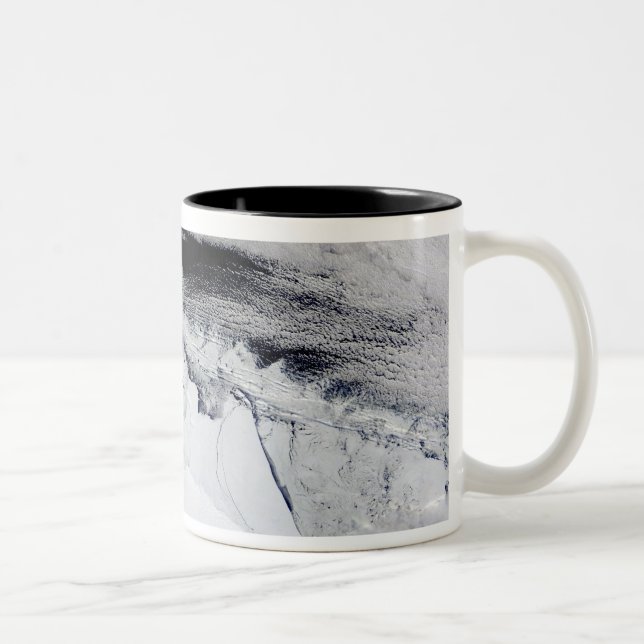 Shackleton Ice Shelf, Antarctica Två-Tonad Mugg (Höger)