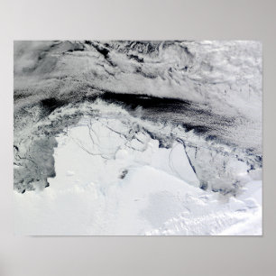 Shackleton ishylla, Antarktis Poster