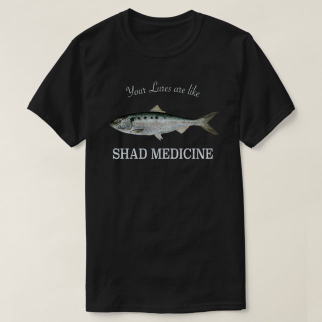 Shad Fishing T-shirt Classic T-Shirt (Design framsida)