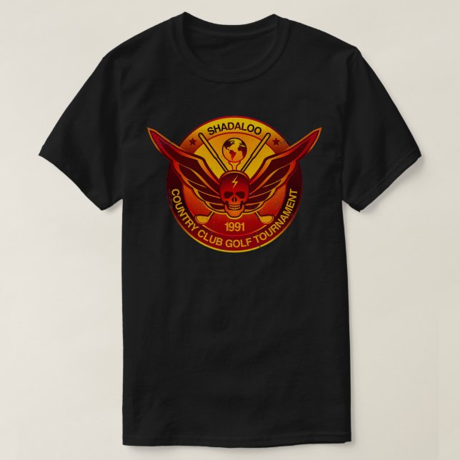 Shadaloo Golf Tournament 1991 T Shirt (Design framsida)