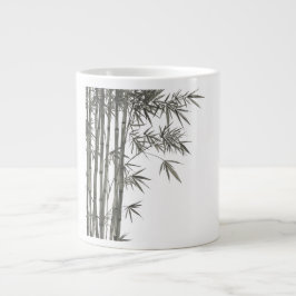 Shade-Grown Bamboo Cane Japandi Texture Jumbo Mugg