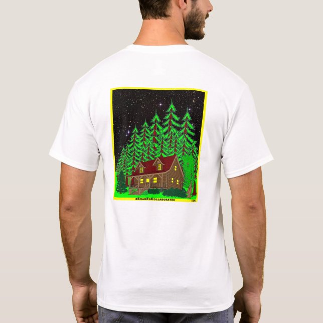 #ShadEdCollaborates Cabin Back SCM Graffix Front Tee Shirt (Baksida)