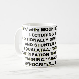 Shadenfrud HYPOCRITES... Kaffemugg