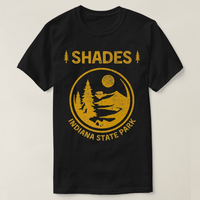 Shades Indiana State Park Premium  T Shirt (Design framsida)