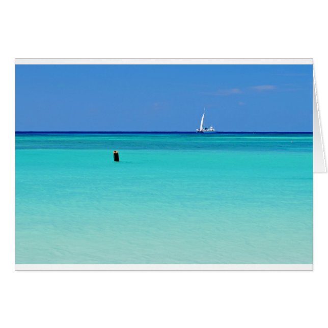 Shades of Blues.JPG Hälsningskort (Framsidan Horizontal)