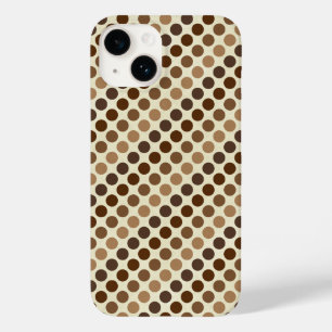 Shades of Brown Polka dots av Shirley Taylor