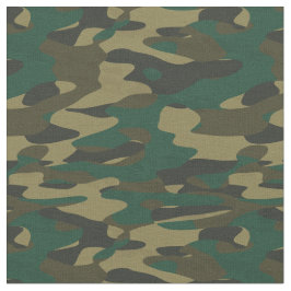 Shades of Green Camo Tyg