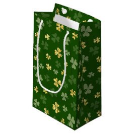 SHADES OF GRÖNT & GULD GLITTER LOOK SHAMROCKS