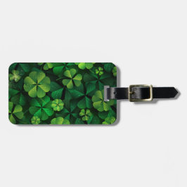 SHADES OF GRÖNT SÖT IRISH SHAMROCKS BAGAGEBRICKA