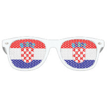 Shades Sunglasses Kroatien Flagga Party