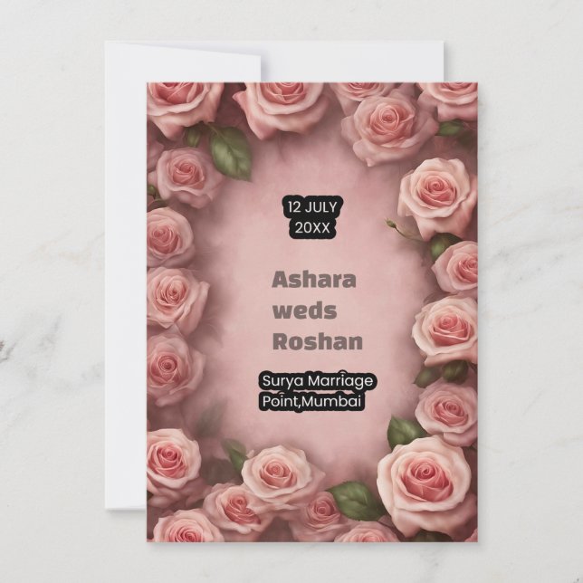 Shadi Mubarak Inbjudningar (Framsida)