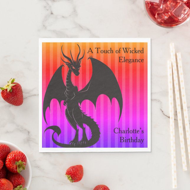 Shadow Ball Dark Fantasy Party | green Paper Cup Pappersservett (Insitu)