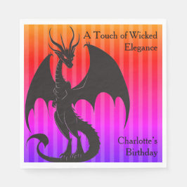 Shadow Ball Dark Fantasy Party | green Paper Cup Pappersservett