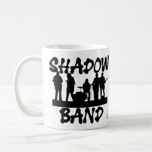 Shadow Band Roligt Music Humor Slogan Kaffemugg