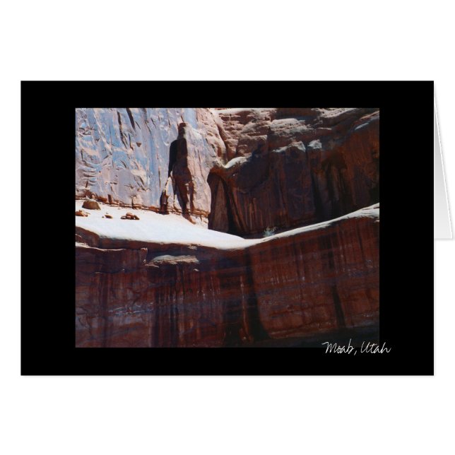 Shadow Dancer Hälsningskort (Framsidan Horizontal)