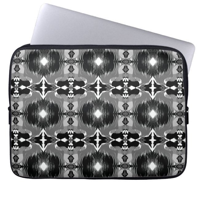 Shadow Mirror Pattern  Laptop Fodral (Framsidan)