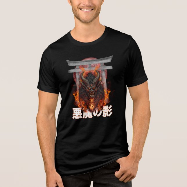 Shadow of the Akuma – Demon’s Wrath T Shirt (Framsida)