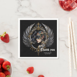 Shadow Queen – Panter Spirit Emblem. Pappersservett
