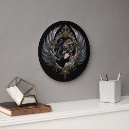 Shadow Queen – Panther Spirit Emblem. Stor Klocka