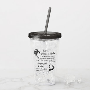 Shadow Realms Brenda K Davies Acrylic Tumbler Take Away Mugg