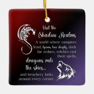 Shadow Realms Brenda K Davies Ceramic Ornament