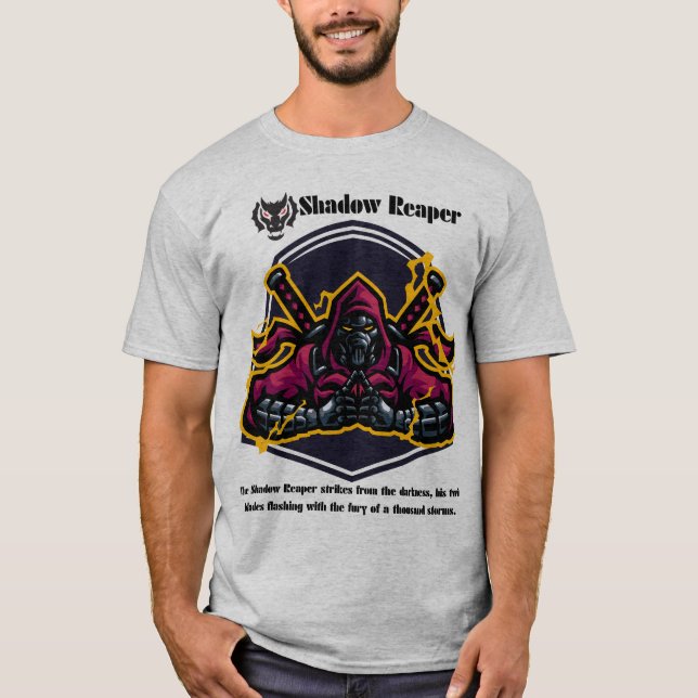 Shadow Reaper Samurai T-Shirt (Framsida)
