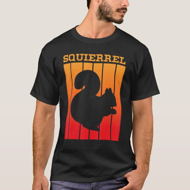 Shadow Silhouette vid solnedgång T Shirt (Framsida)