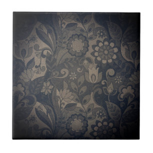 Shadow Smokey Charcol Grått Tan-Mörk Keramisk ti Kakelplatta
