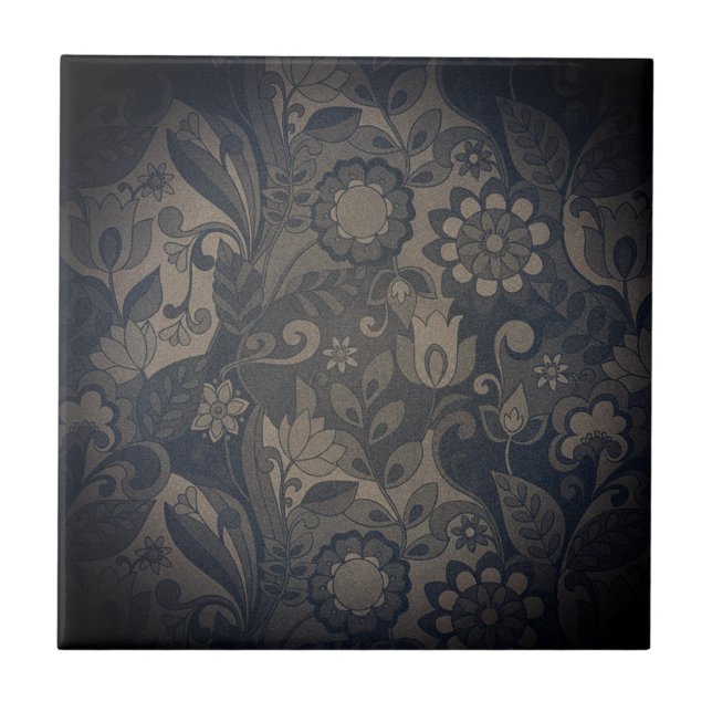 Shadow Smokey Charcol Grått Tan-Mörk | Keramisk ti Kakelplatta (Framsidan)