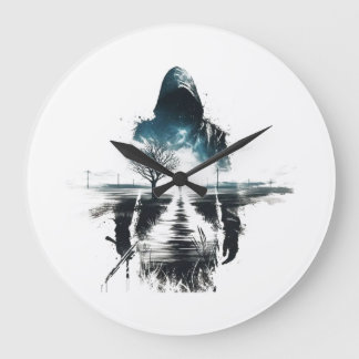 Shadow Wanderer Art Klocka