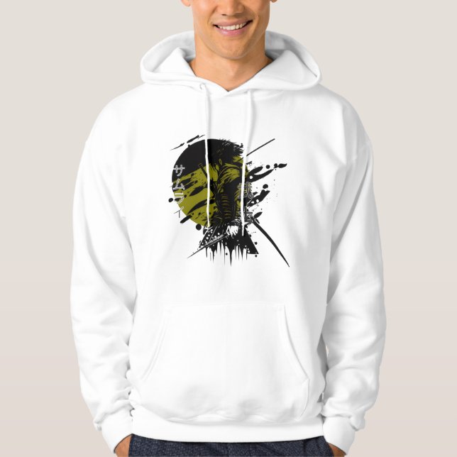 - Shadow Warrior Samurai Hoodie (Framsida)