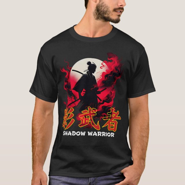 Shadow Warrior T Shirt (Framsida)